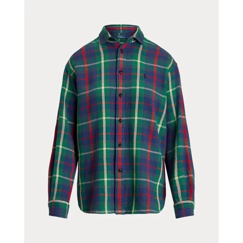 폴로 랄프로렌 Relaxed Fit Plaid Cotton Shirt