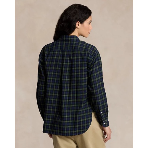 폴로 랄프로렌 Relaxed Fit Plaid Cotton Shirt