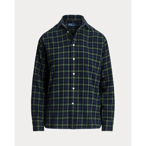 폴로 랄프로렌 Relaxed Fit Plaid Cotton Shirt