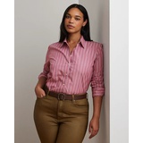 Classic Fit Striped Broadcloth Shirt