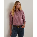 Classic Fit Striped Broadcloth Shirt