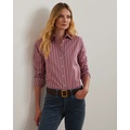 Classic Fit Striped Broadcloth Shirt