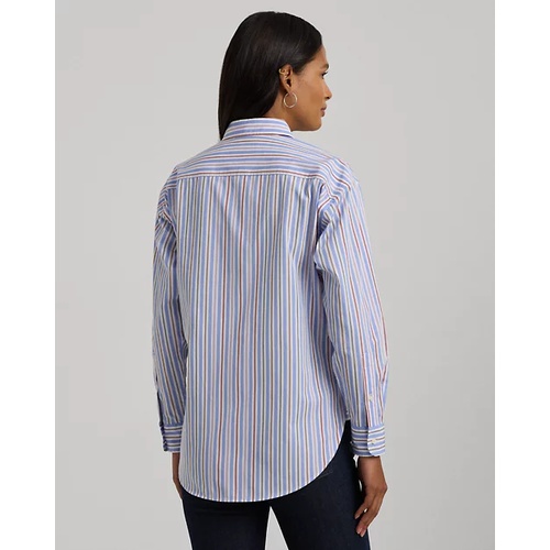 폴로 랄프로렌 Relaxed Fit Striped Broadcloth Shirt