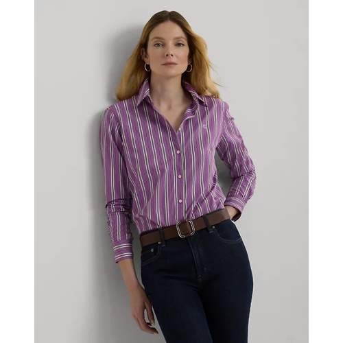 폴로 랄프로렌 Classic Fit Striped Broadcloth Shirt