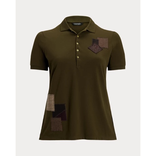 폴로 랄프로렌 Patchwork Pique Polo Shirt