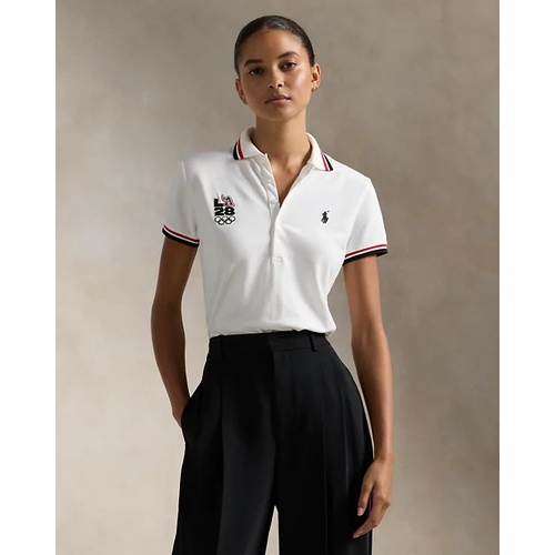 폴로 랄프로렌 LA28 Olympic Mesh Polo Shirt