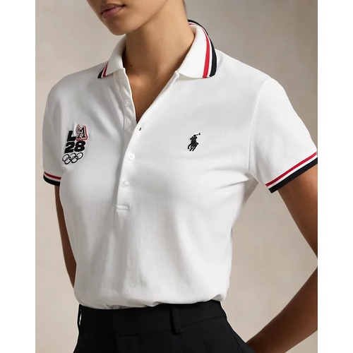 폴로 랄프로렌 LA28 Olympic Mesh Polo Shirt