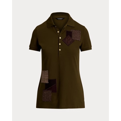 폴로 랄프로렌 Patchwork Pique Polo Shirt