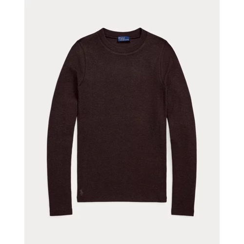 폴로 랄프로렌 Ribbed Crewneck Long-Sleeve Tee