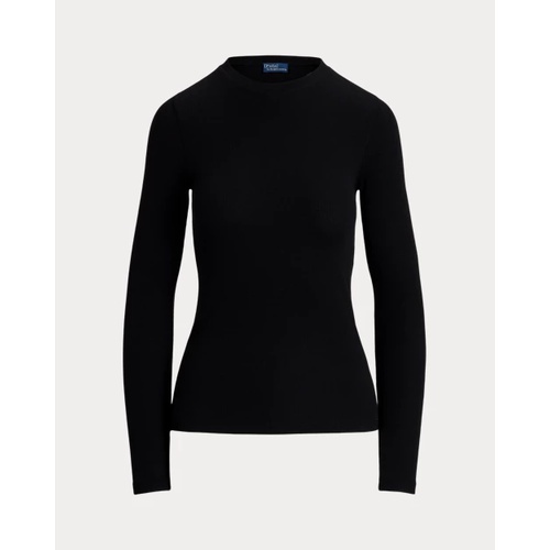 폴로 랄프로렌 Ribbed Crewneck Long-Sleeve Tee