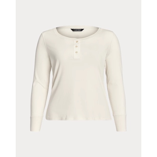 폴로 랄프로렌 Stretch Cotton Long-Sleeve Henley Tee