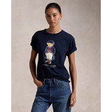 Polo Bear Logo Cotton Jersey Tee