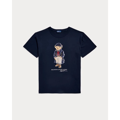 폴로 랄프로렌 Polo Bear Logo Cotton Jersey Tee