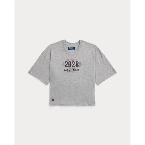 폴로 랄프로렌 LA28 Olympic Jersey Cropped Tee