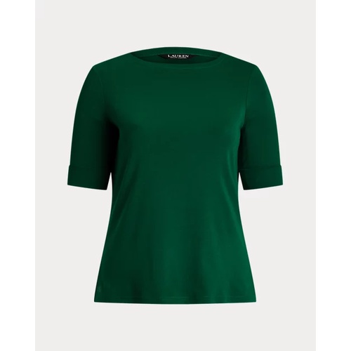 폴로 랄프로렌 Stretch Cotton Boatneck Tee