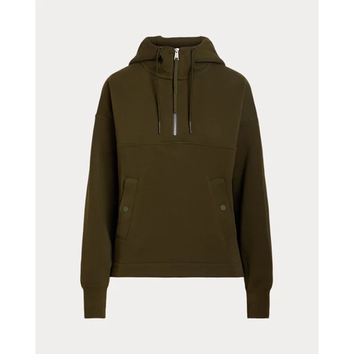 폴로 랄프로렌 Double-Knit Jacquard Half-Zip Hoodie