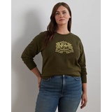 Lion-Crest French Terry Pullover