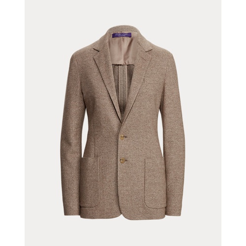 폴로 랄프로렌 Hailey Wool-Blend Herringbone Jacket