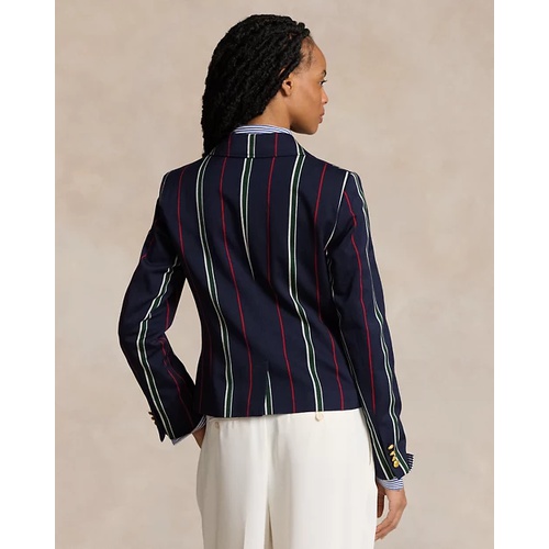 폴로 랄프로렌 Striped Satin Cricket Blazer