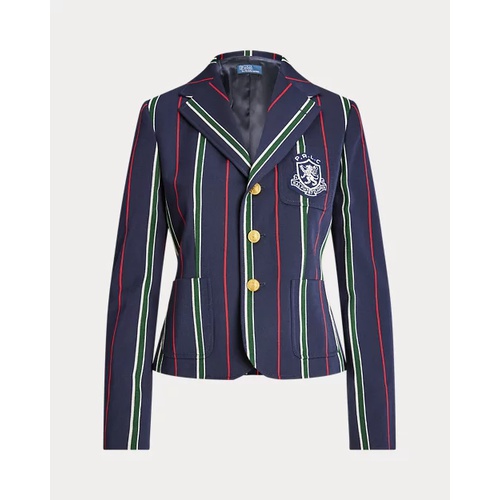 폴로 랄프로렌 Striped Satin Cricket Blazer