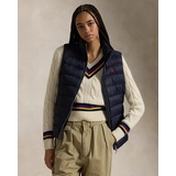 Water-Repellent Quilted Packable Vest