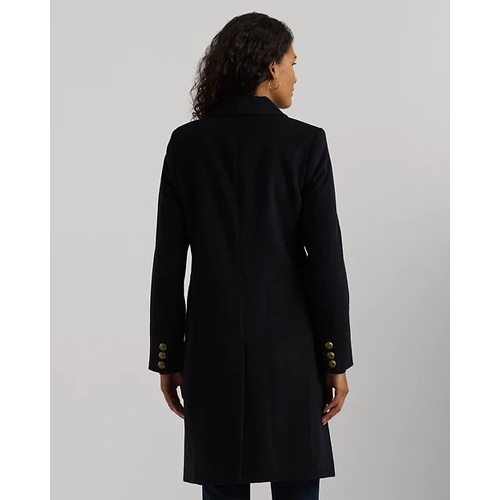 폴로 랄프로렌 Crest-Patch Wool-Blend Coat