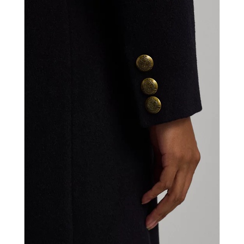 폴로 랄프로렌 Crest-Patch Wool-Blend Coat