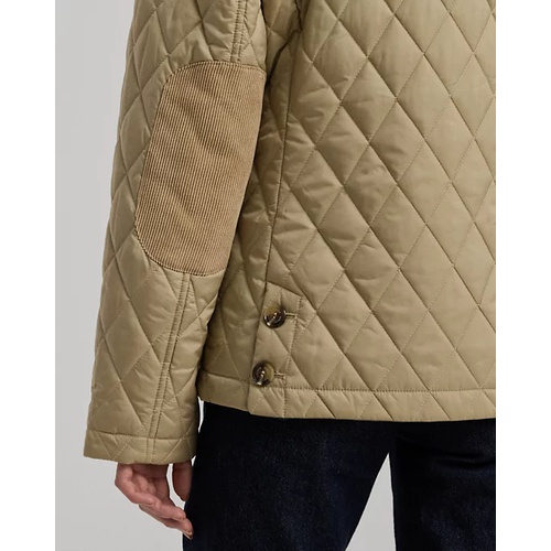 폴로 랄프로렌 Corduroy-Trim Diamond-Quilted Jacket