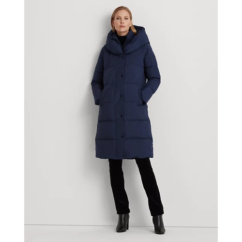 폴로 랄프로렌 Oversize-Collar Quilted Down Coat