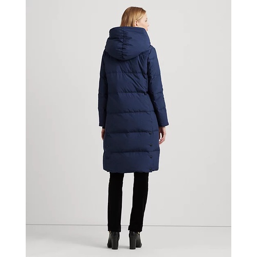 폴로 랄프로렌 Oversize-Collar Quilted Down Coat