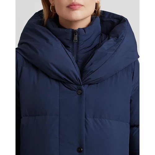 폴로 랄프로렌 Oversize-Collar Quilted Down Coat