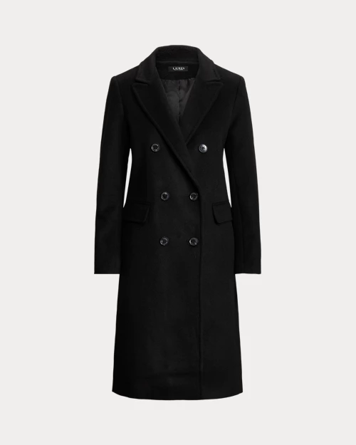 폴로 랄프로렌 Double-Breasted Wool-Blend Coat