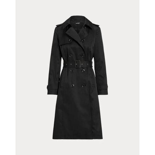 폴로 랄프로렌 Double-Breasted Cotton-Blend Trench Coat