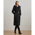 Belted Hooded Down Coat