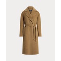 Double-Faced Wool Wrap Coat