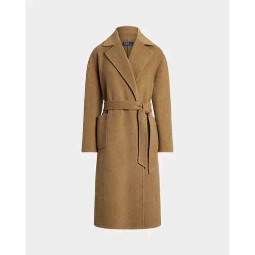 폴로 랄프로렌 Double-Faced Wool Wrap Coat