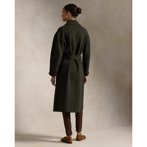 폴로 랄프로렌 Double-Faced Wool Wrap Coat