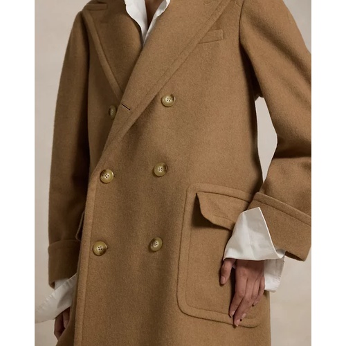 폴로 랄프로렌 Camel-Hair Long Polo Coat