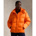 Water-Repellent Quilted Down Jacket