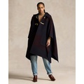 Double-Faced Wool Hooded Cape