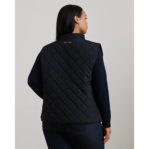 폴로 랄프로렌 Crest-Patch Quilted Mockneck Vest