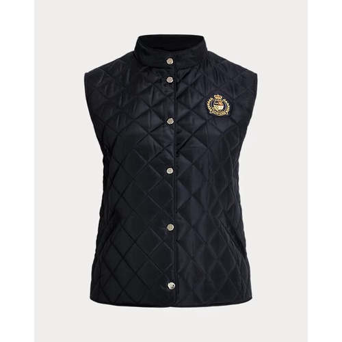 폴로 랄프로렌 Crest-Patch Quilted Mockneck Vest