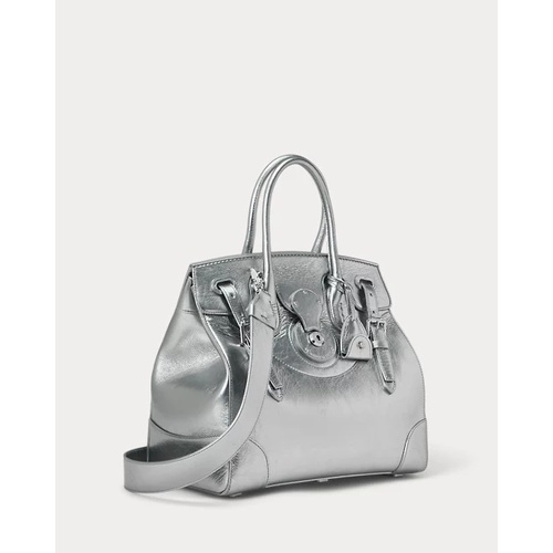 폴로 랄프로렌 Soft Ricky 33 Metallic Calfskin Bag