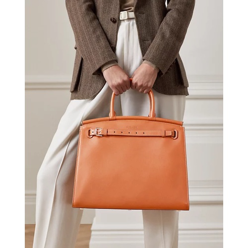 폴로 랄프로렌 RL50 Calfskin Large Bag