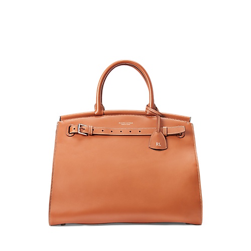 폴로 랄프로렌 RL50 Calfskin Large Bag