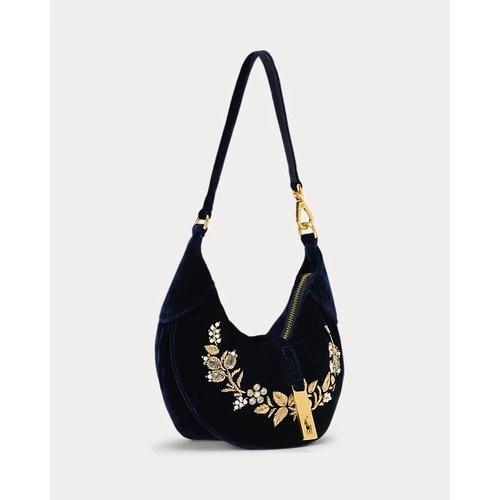 폴로 랄프로렌 Polo ID Bullion Velvet Mini Shoulder Bag