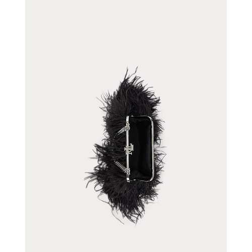 폴로 랄프로렌 Feather Small Hollie Clutch