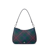 Plaid Leather Medium Danni Bag