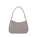 Houndstooth Leather Medium Danni Bag