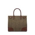 Herringbone Tweed Medium Devyn Tote Bag